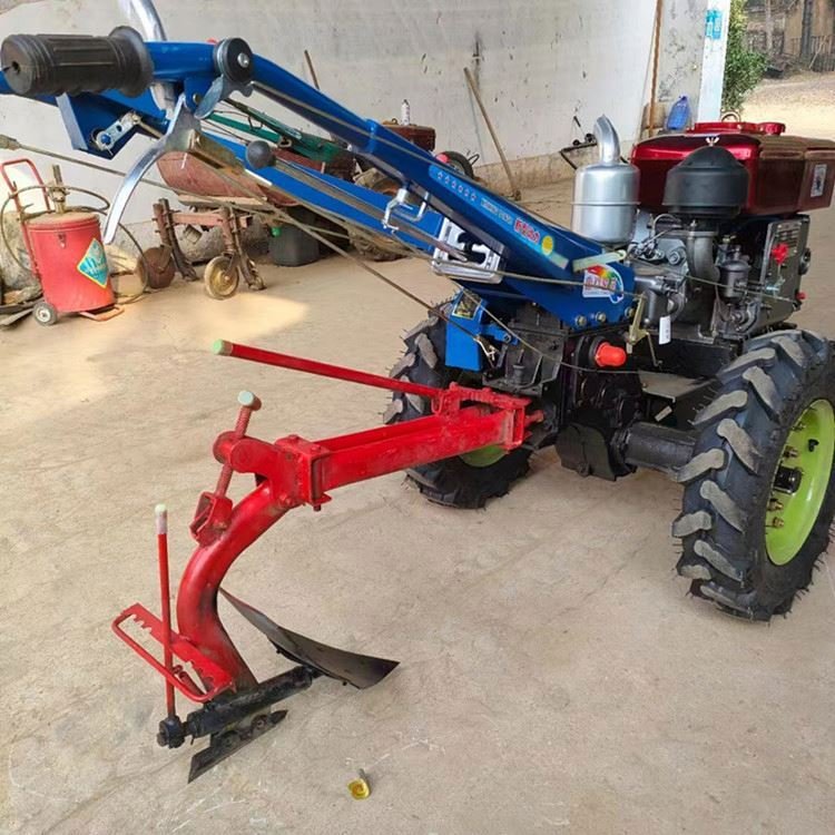 Agricultural Machinery Equipment diesel Cultivator Motocultor Two Wheel Gasoline Power Mini Tiller 18 hp Walking Tractor