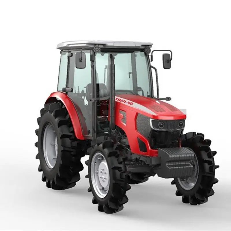 China Brand New Design Agricultural Machinery 4WD XT604 60hp Mini Wheel Farm Tractor Agriculture Tractor Good Price for Sale