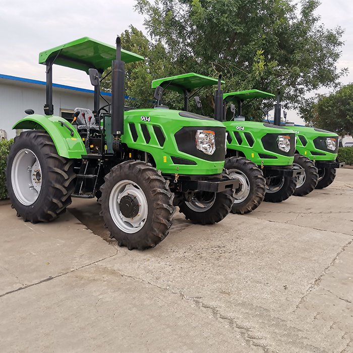 Chalion 90HP Agriculture Machinery Equipment Tractor Front End Loader Farm Implements QLN-904 Farm Tractor for Sale El Salvador