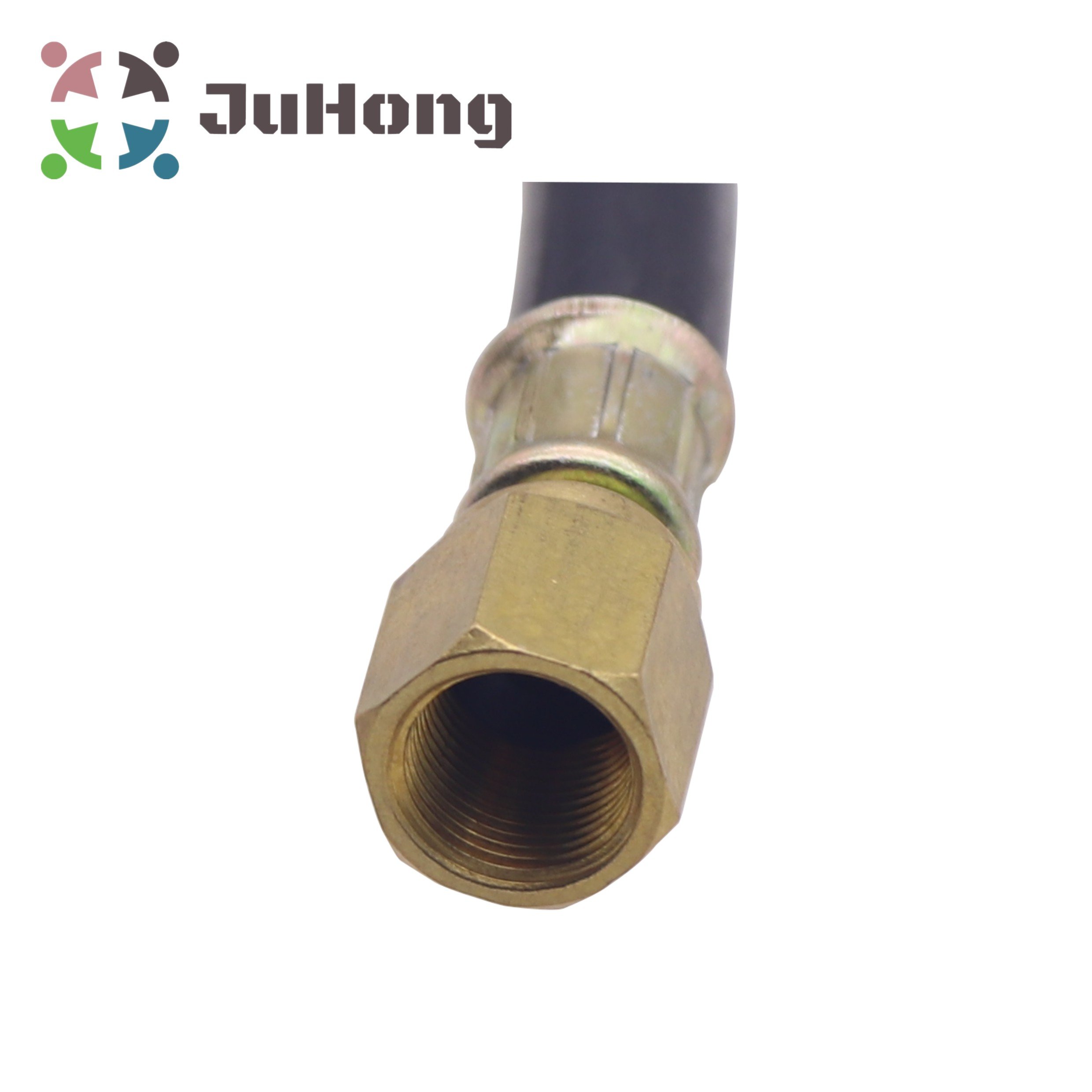 Large Bore Rubber Valve Extension OTR Tire Brass Stem 1/4"NPT Tyre Inflating Air Chuck Tractor Agricultural Tire Repair Tool