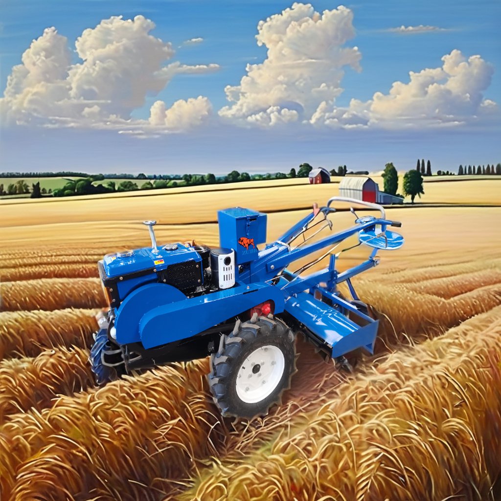 New 20HP Diesel Engine Agricultural Walking Tractor with Two Wheel Drive Core Components Bearing