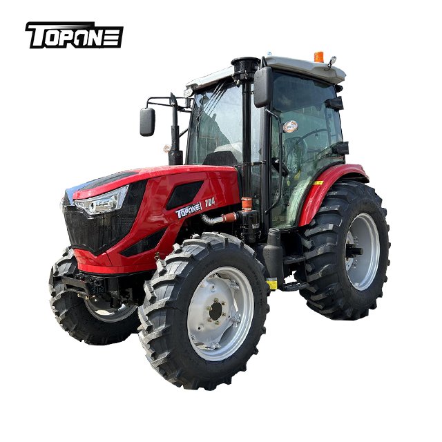 Used Cheap Tractor Price Agriculture Equipment 4-Wheels 70HP Small Farm Digging Tractors Machinery for Sale