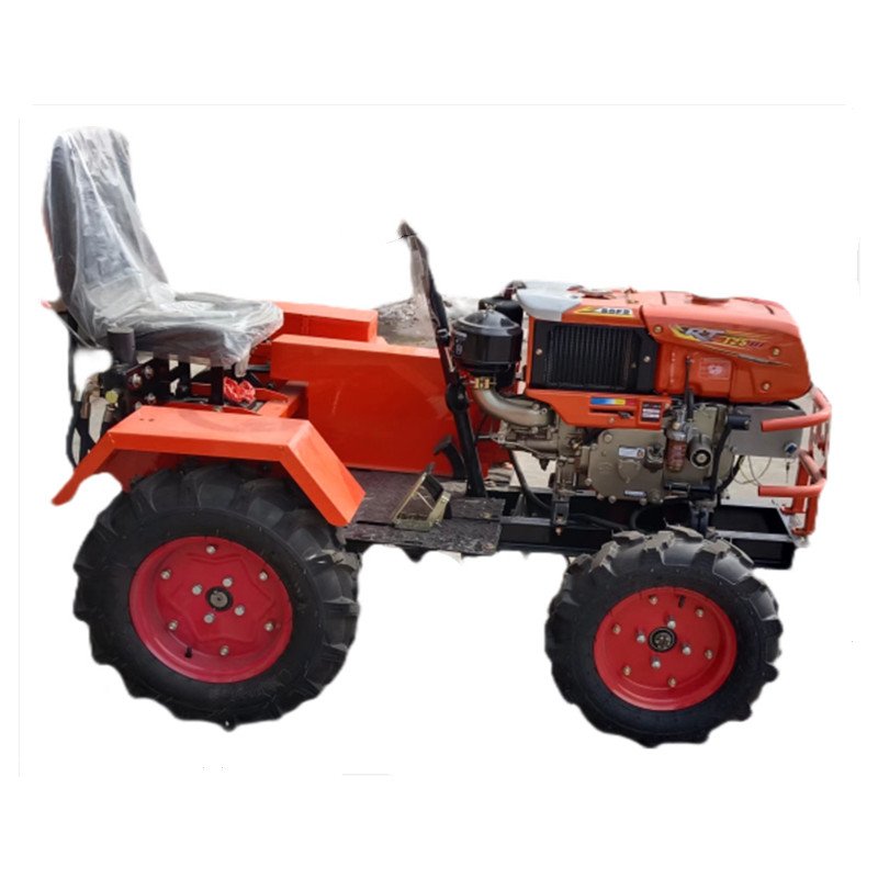 New Trend Mini Tractor for Cultivation Multifunctional 2WD 4WD Wheel Tiller with Diesel Engine Motor Gearbox for Agriculture