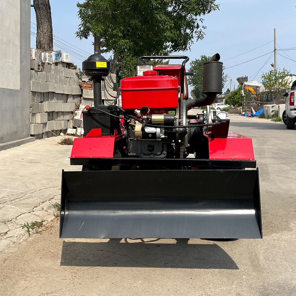 35 hp Small Crawler Agricultural Tractor Diesel Power Tiller Can Be Equipped With Attachments
