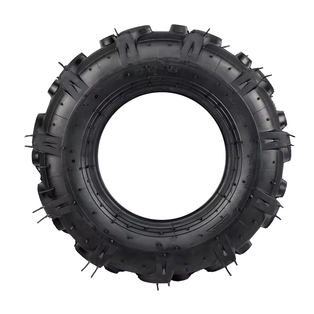 16 Inch Wheelbarrow Tractor Tyres 400x8 4.00-8 Flat Free Rubber Designed for Russia Market