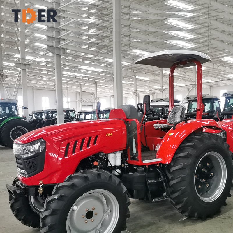 TDER High Quality Tractor Universal Tractor China Agricultural Machinery 70hp Tractor with Euro 5 Engine