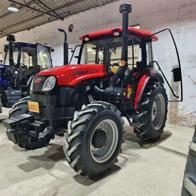 China Red Tractor YTO LX 904 Manufacture 4 Wheel Drive 90HP Farm Used Agricultural Tractor for Sale