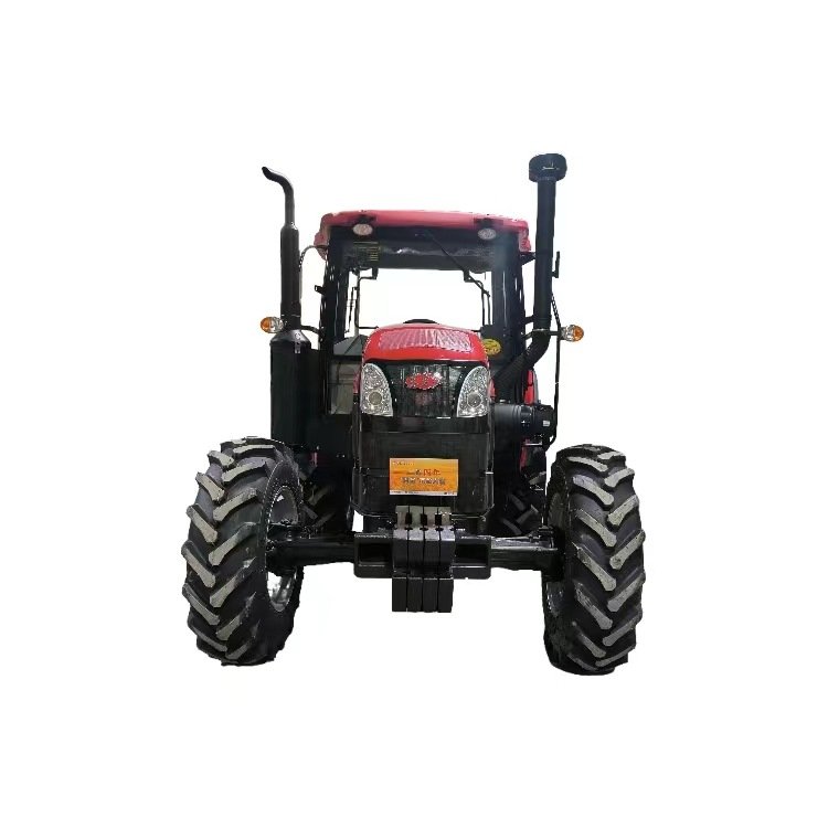 China Red Tractor YTO LX 904 Manufacture 4 Wheel Drive 90HP Farm Used Agricultural Tractor for Sale