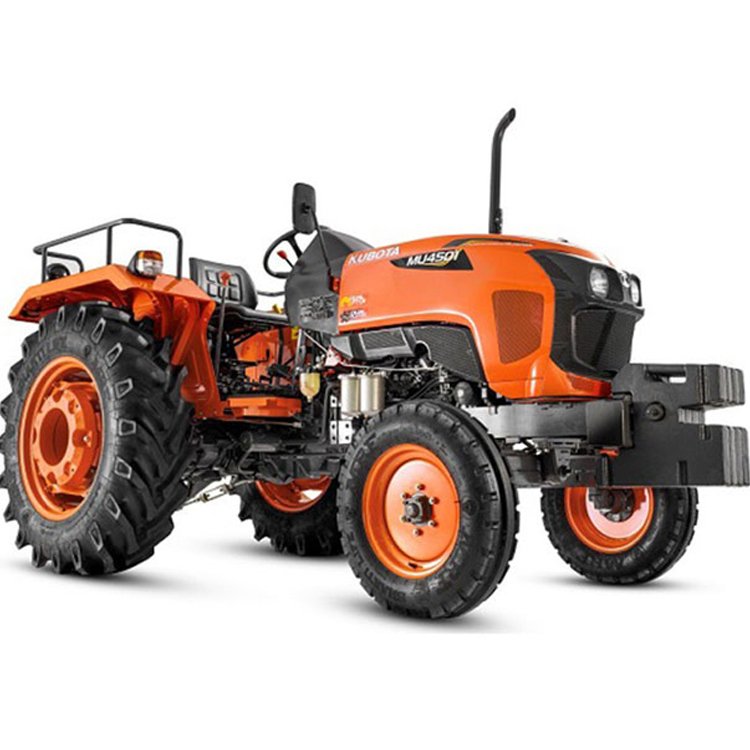 Indian Manufacturer of High Fuel Efficient MU4501 4wd / 2wd Kubota Agriculture Tractor With 6 Spline PTO Type 4 Cylinder Engine