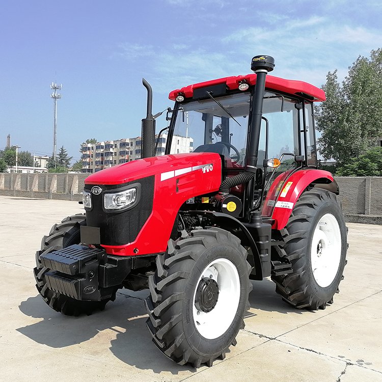 YTO NLX1204 4WD Agricultural Farm Tractor New Multifunctional 4 Wheel Walking Tractor with Engine Gearbox for Retail Industries