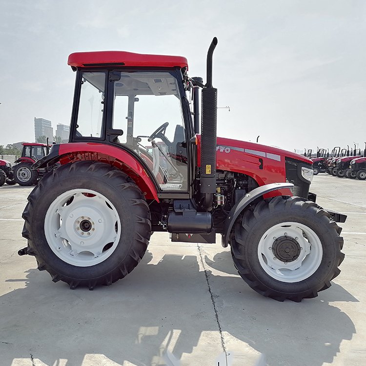 YTO NLX1204 4WD Agricultural Farm Tractor New Multifunctional 4 Wheel Walking Tractor with Engine Gearbox for Retail Industries