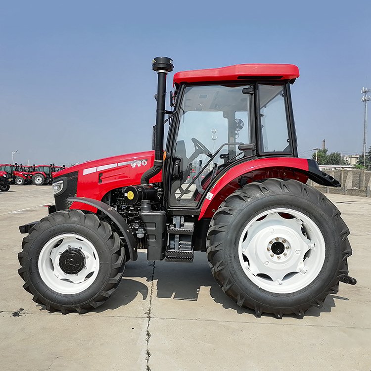 YTO NLX1204 4WD Agricultural Farm Tractor New Multifunctional 4 Wheel Walking Tractor with Engine Gearbox for Retail Industries