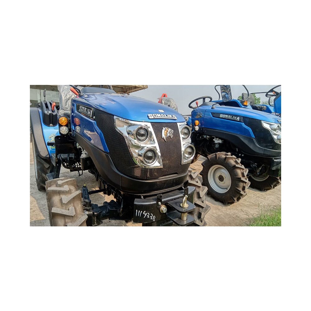 Sonalika 90HP Diesel Engine Tractor New 4WD Wheel Tractor for Mini Agriculture with Core Pump Gear Gearbox Components for Sale