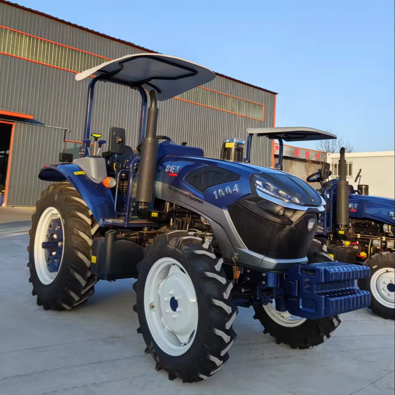 Multifunctional 100hp Agricultural Tractor 4WD Diesel Engine Including Pump Gearbox Bearing