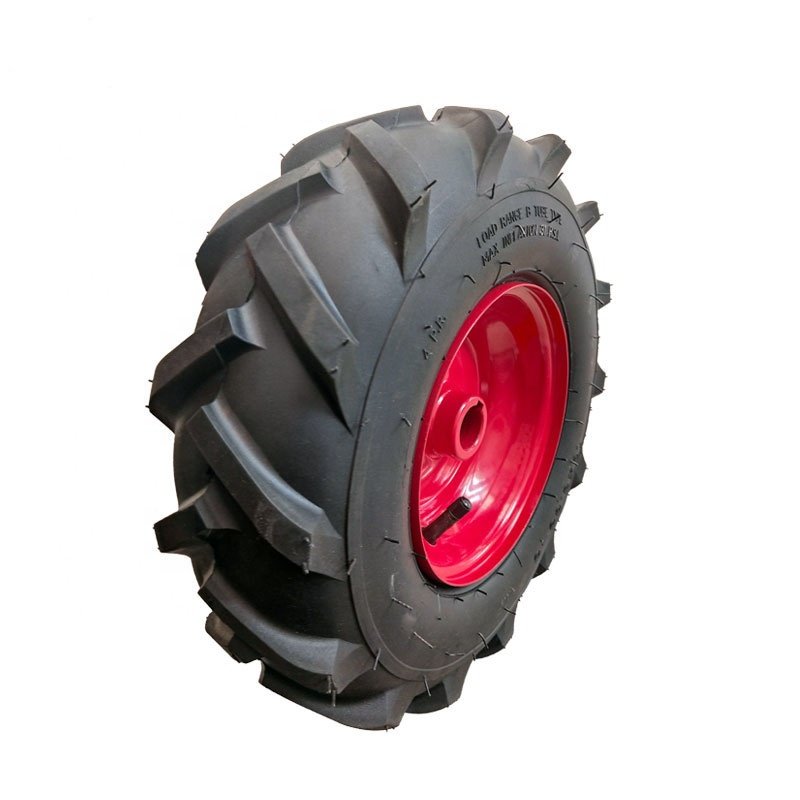 Factory Direct Supply 13x5.00-6 Tube Type Symmetry Hub Agricultural Tractor Wheels Rubber Pneumatic Model 4.00-8 Trolley Trailer