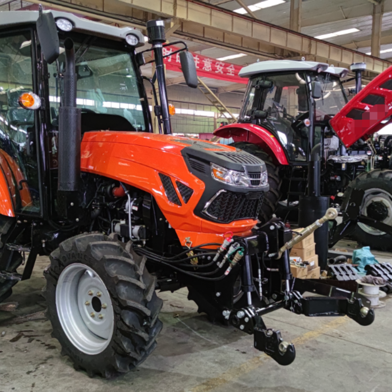 TL704 Multifunction Agricolas 70HP 4wd Farmer Tractors Compact Agriculture Tractor