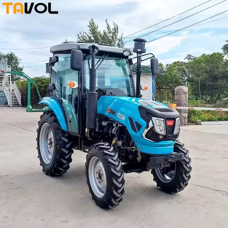 TL704 Multifunction Agricolas 70HP 4wd Farmer Tractors Compact Agriculture Tractor