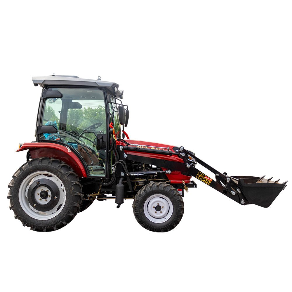 70 HP Mini Tractor 4WD Wheel Agricultural Equipment With 50hp 60hp 70hp 80hp Engine/Motor for Retail and Home Use