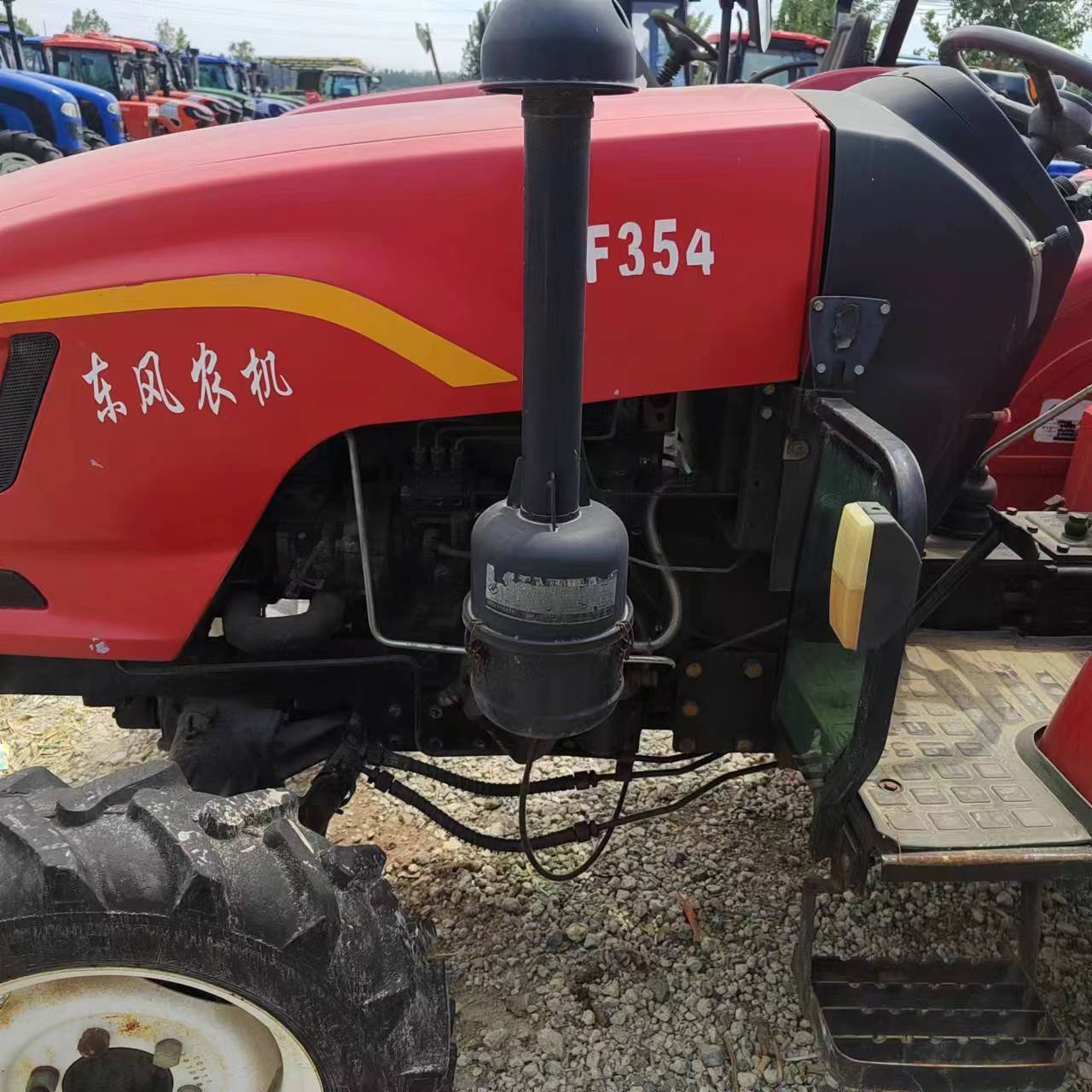 Used Tractor DongFeng DF354 35hp Cheap Farm Wheel Tractors 4x4wd Compact Agricultural Equipment Machinery