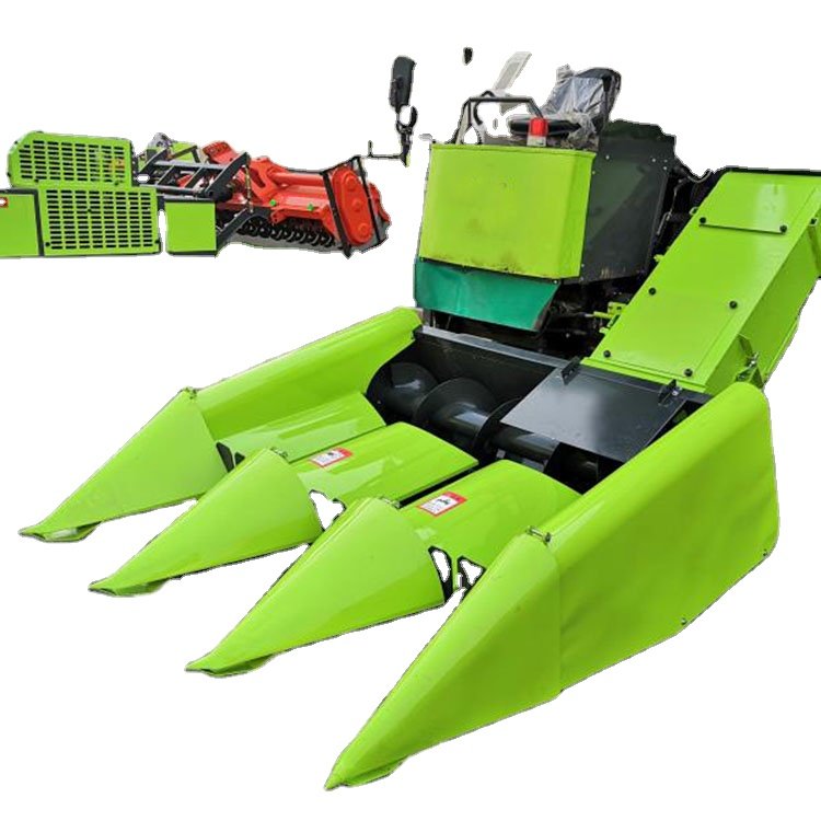 Agricultural Tractor Price of Kubota 3 Row Crawler Maize Corn Harvester Maize 3 Rows Cabin With 4 Rows