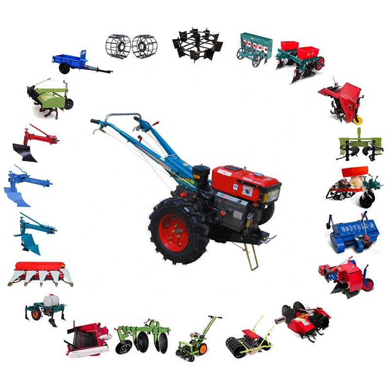 Walking Tractor Two Wheel Walking Tractor Farming Walking Tractor Cultivators
