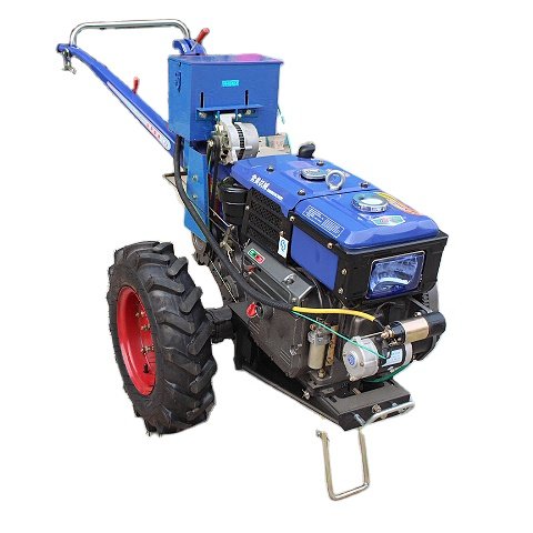 22HP Rotary Tiller Hand Mini 2 Wheel Walking Tractor Caltivator Agriculture Walk Behind Tractor Two Wheel Tractor Diesel
