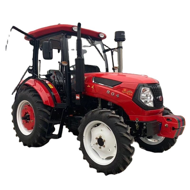 China Garden Farm Hot Sell 4wd Tractor With Front End Loader and Backhoe for Agriculture Use