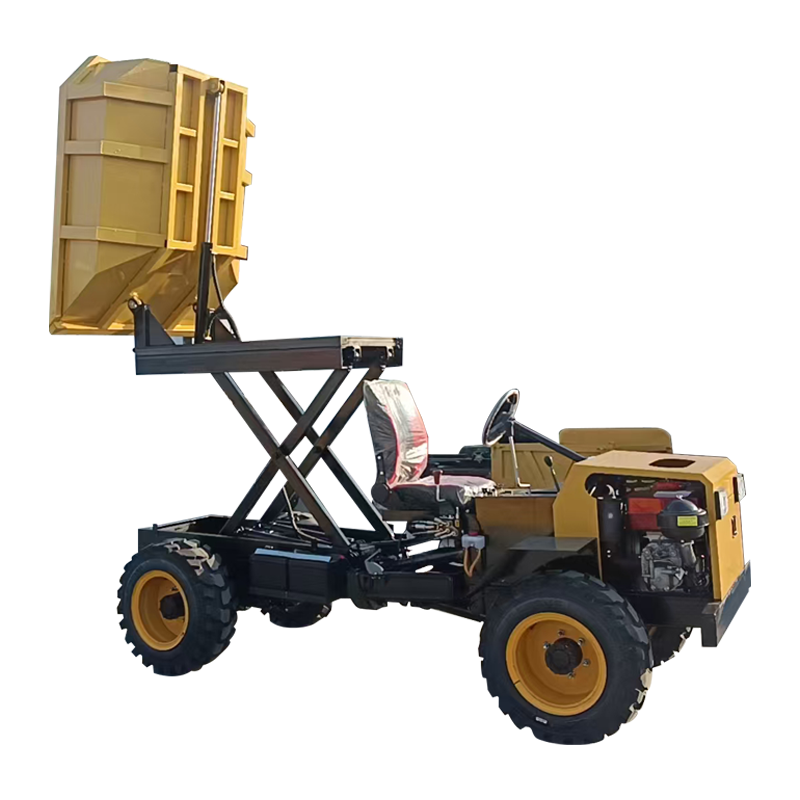 25HP Diesel Power 4WD Hydraulic 3000KG 4 Wheels Drive Hilly Vehicle Farm Tractor Palm Machine