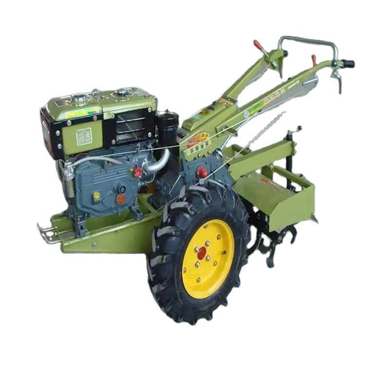 Hot Sale Agriculture Kubota Hand Holder 2 Wheel Mini Walking Tractor With Tiller