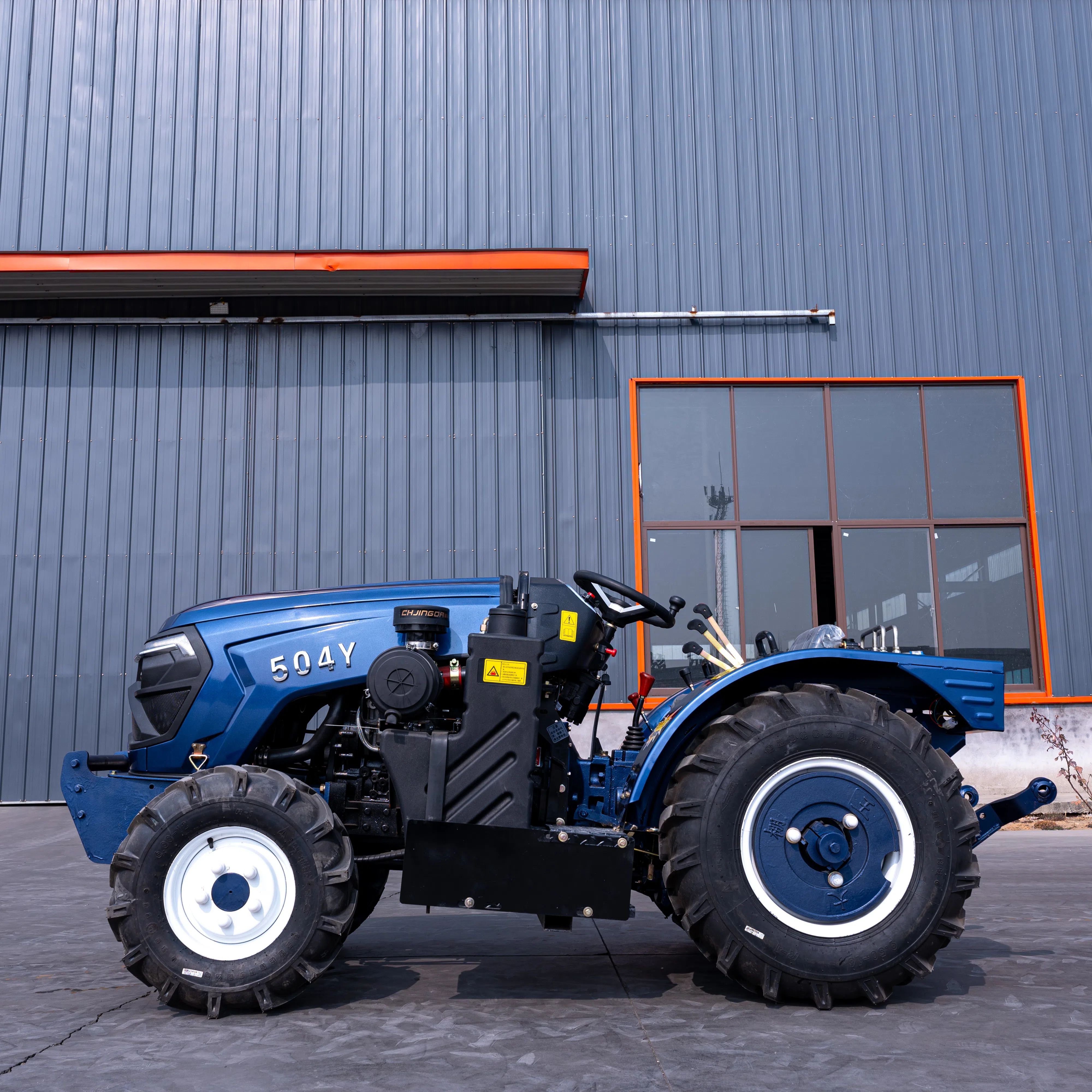 Manufacturer Supply 4 Wheel wd 50hp Best Selling in Garden Wholesale Farm Mini Tractor