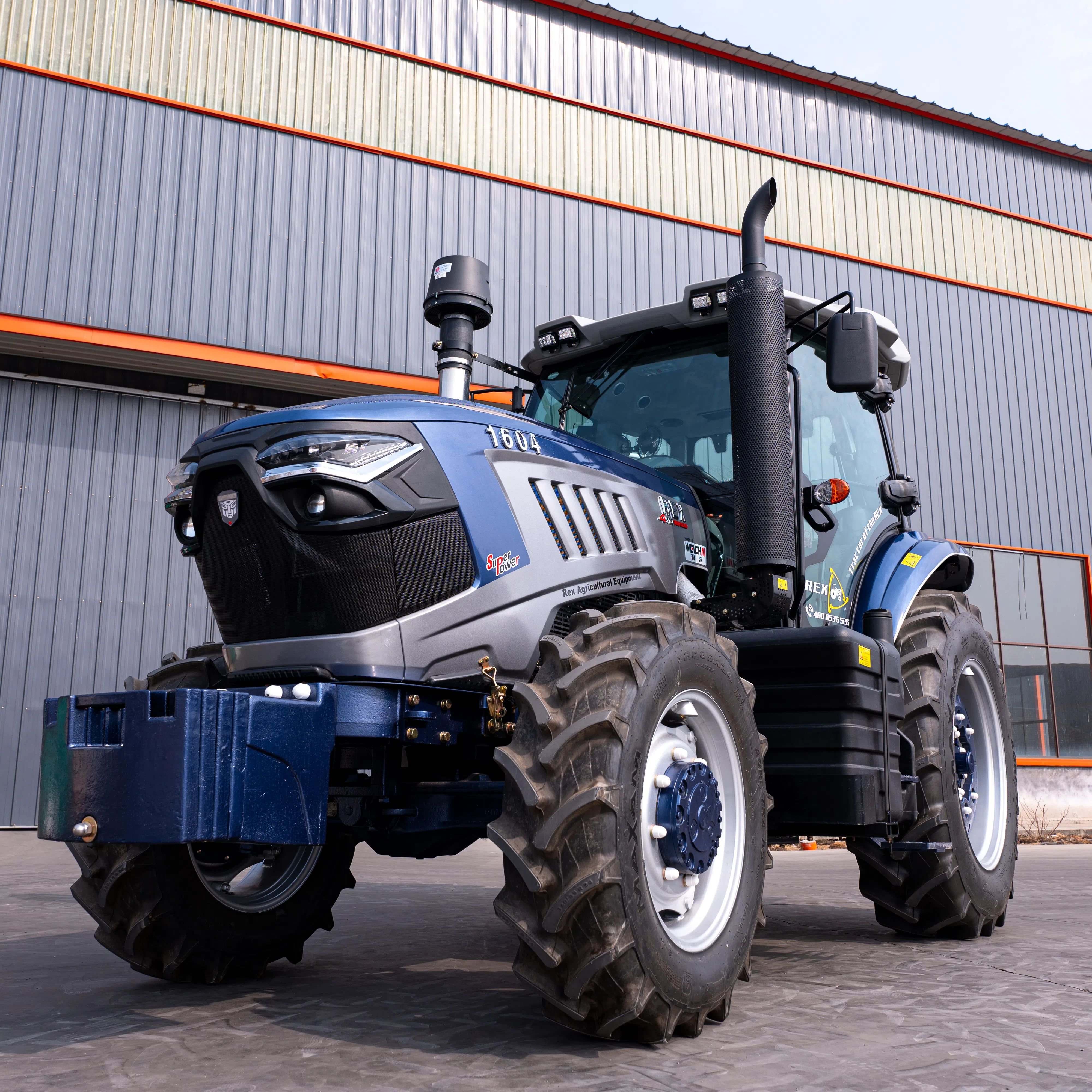 Multifunctional 4WD 50HP 80HP 100HP 160HP 240HP Tractor 4x4Diesel Engine Farm Tractors for Sale