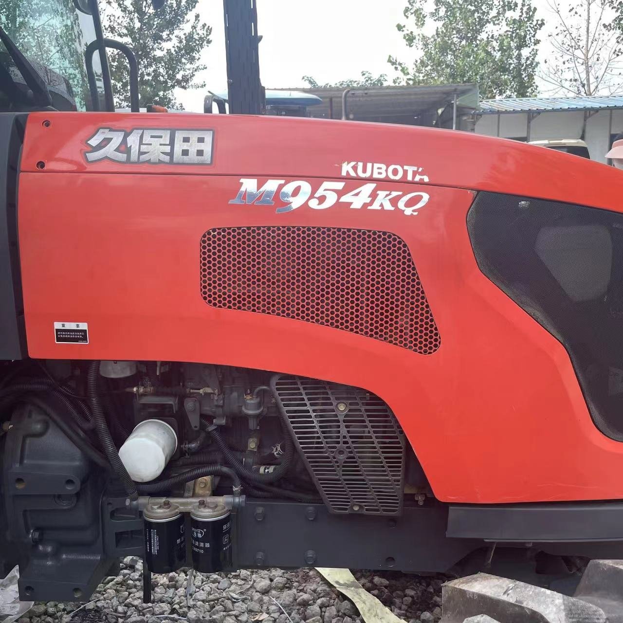Used Japanese Tractor KUBOTA Farm Tractors 70HP 85HP 95HP 4x4 Wheeled Tractor for Sale