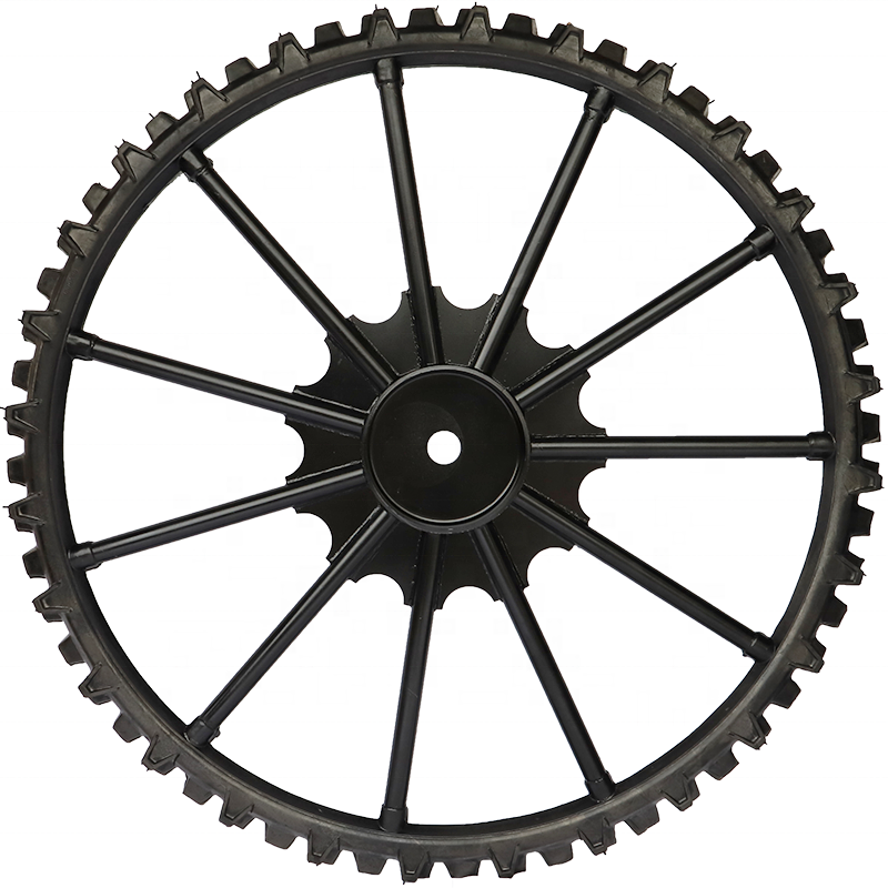 YT Factory Supply 1600*80mm Rice Trans Planter Sprayer Agriculture Solid Iron Wheel 1600x80mm Paddy Field Tractor Wheels