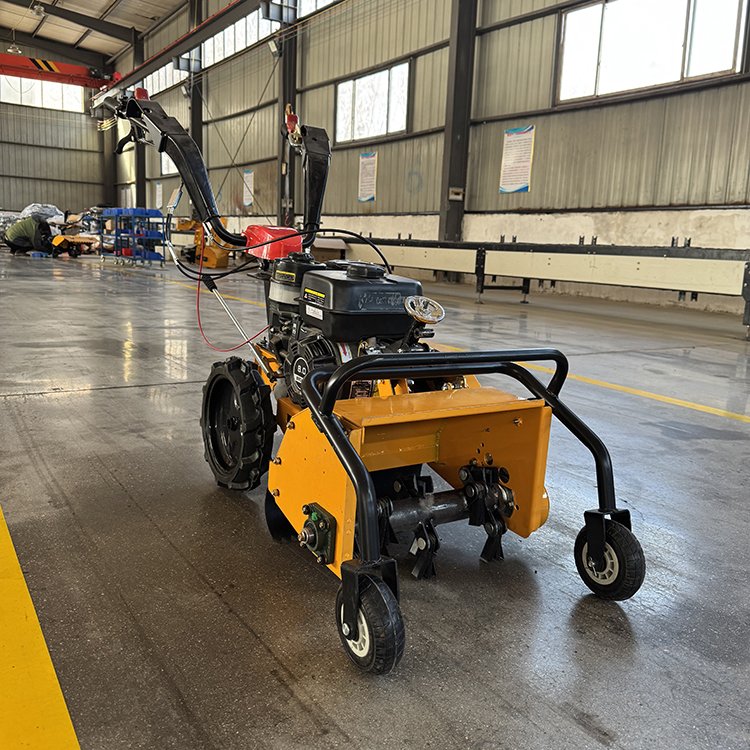 Hot Sale Price Diesel Engine Weeder 4 Wheel Self -propelled Working Garden Use