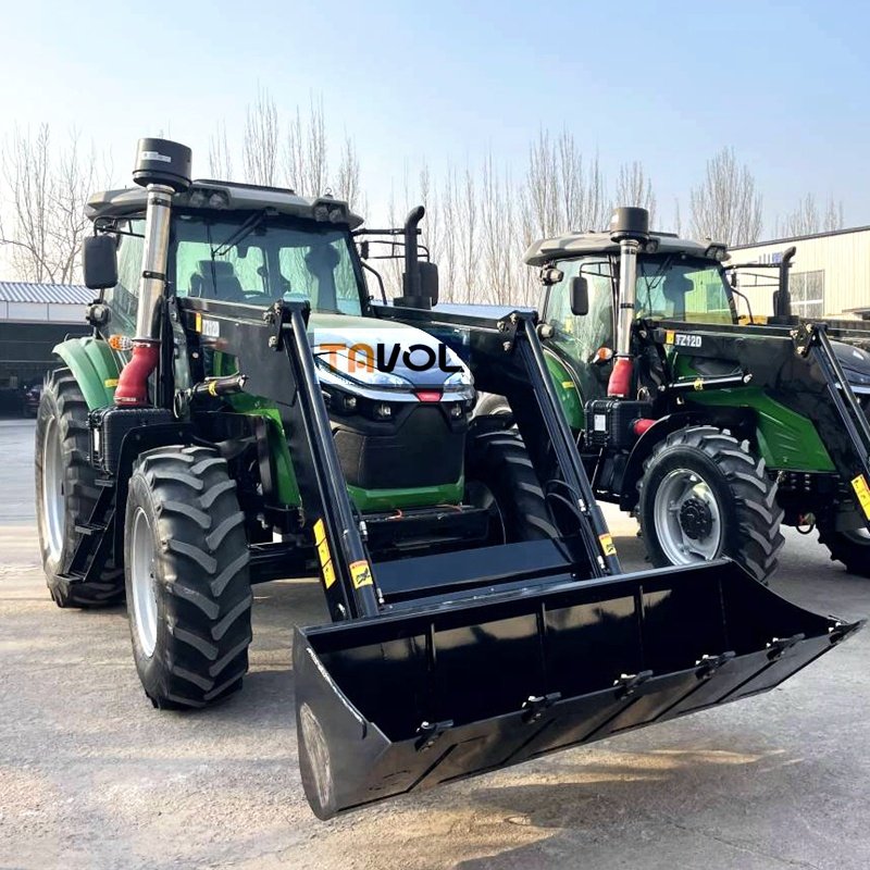 Factory Wholesale Price 20HP 30HP 40HP 50HP 55HP 60HP 70HP 80HP 90HP 100HP 120HP 140HP 180HP 200HP 4WD Farming Tractors
