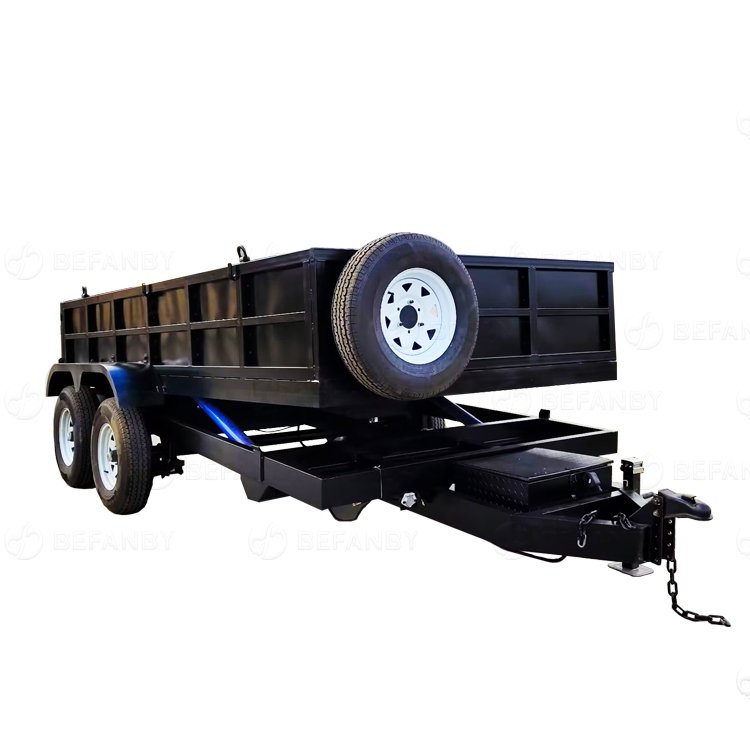 Agricultural Implements 10ton Side Tipping Farm Trailer
