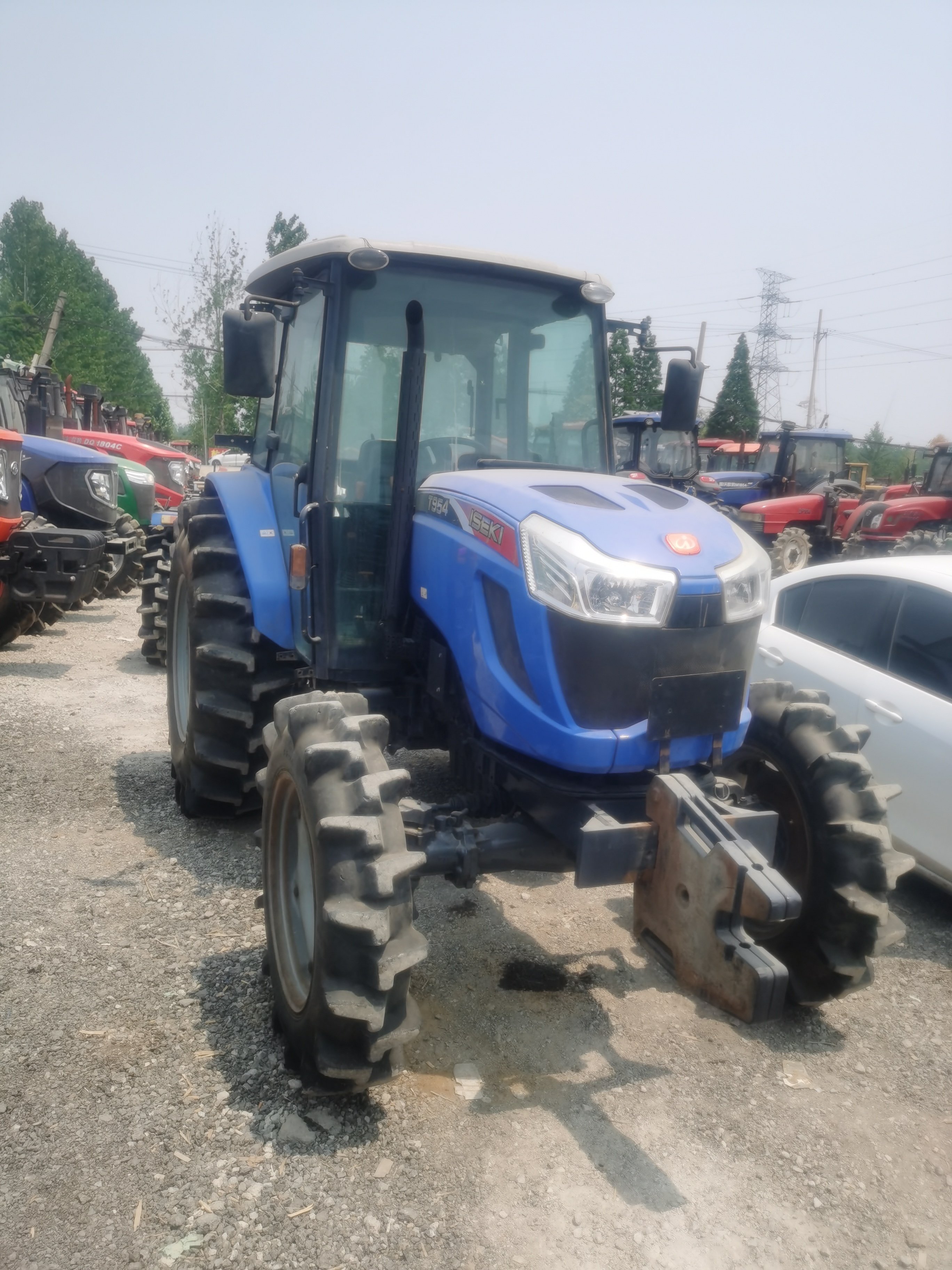 Second Hand Agricultural Tractor Machinery ISEKI T954 Used 95HP 4WD Wheel Farming Tractor in Stock