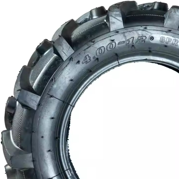 Ready Stock Durable Agricultural Tractor Tires 4.00-12 Radial Bias With New Solid Inner Tube Design for Use in Tractors