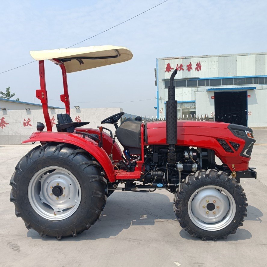 Euro5 Tavol CE Certification Trailer Tractors AC Cabin 4WD Tractor 70HP Tractors for Agriculture Customized