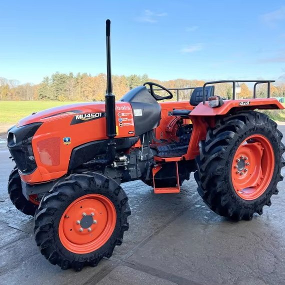 Kubota MU4501 4WD Wheel Tractor Multifunctional Agricultural 45hp Engine with Brand 40-100hp Rated Power
