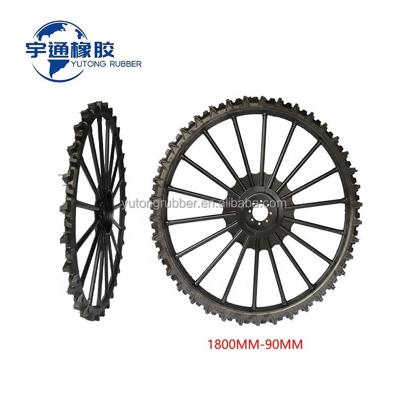 YT Factory 1800*100mm Rice Transplanter Wheels on Tractor Big Agricultural Sprayers Tractor Tyres for Agricultural Tractors