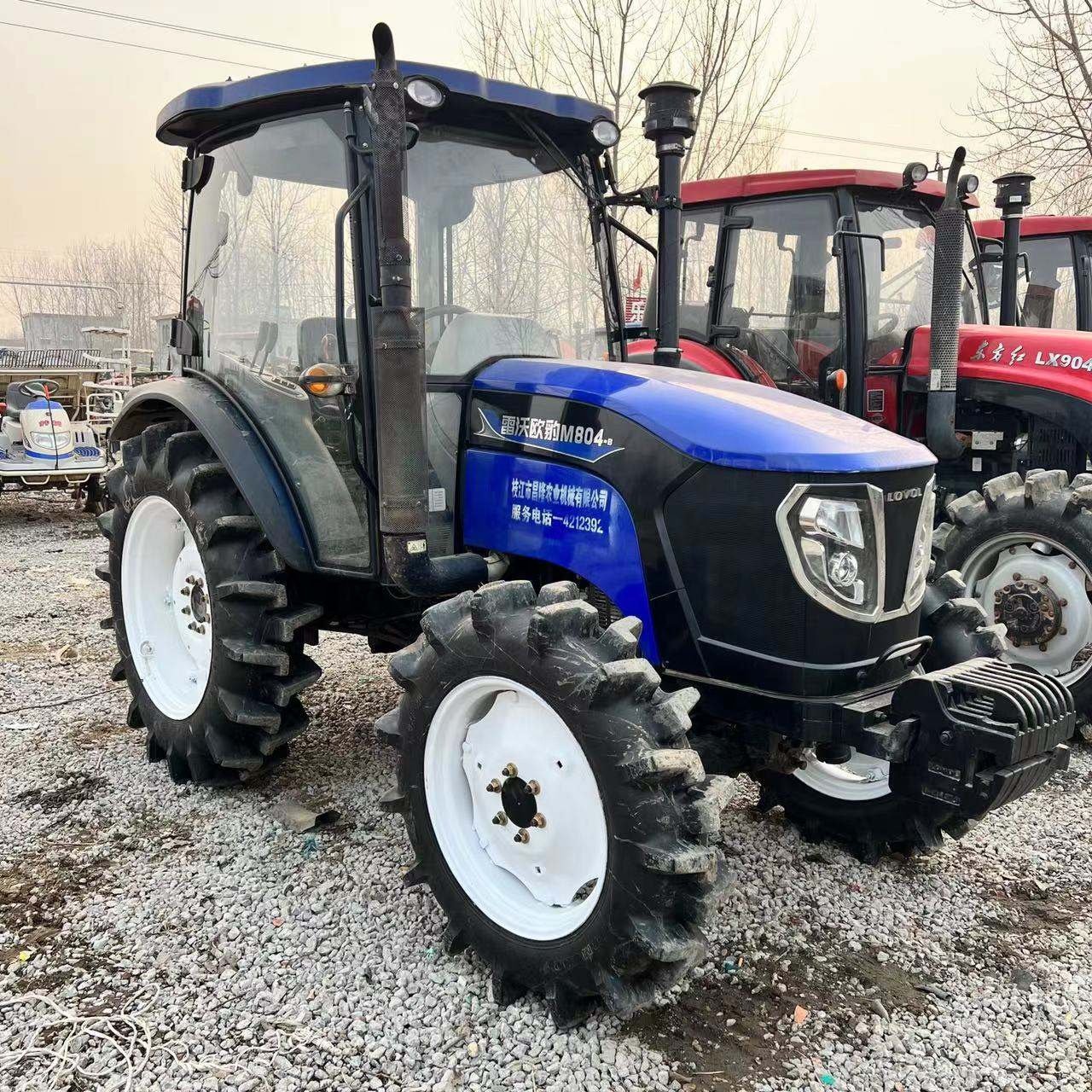 60HP 70HP 80HP Used Tractor China Famous Brand Lovol M804-B 4wd with Dith Fertilization and Backilling