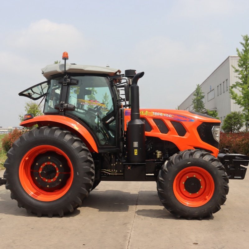 Weichai/yto Engine 4WD 180HP Wheel Agricultural Tractor Chinese Small/large Red Farmer Tractor
