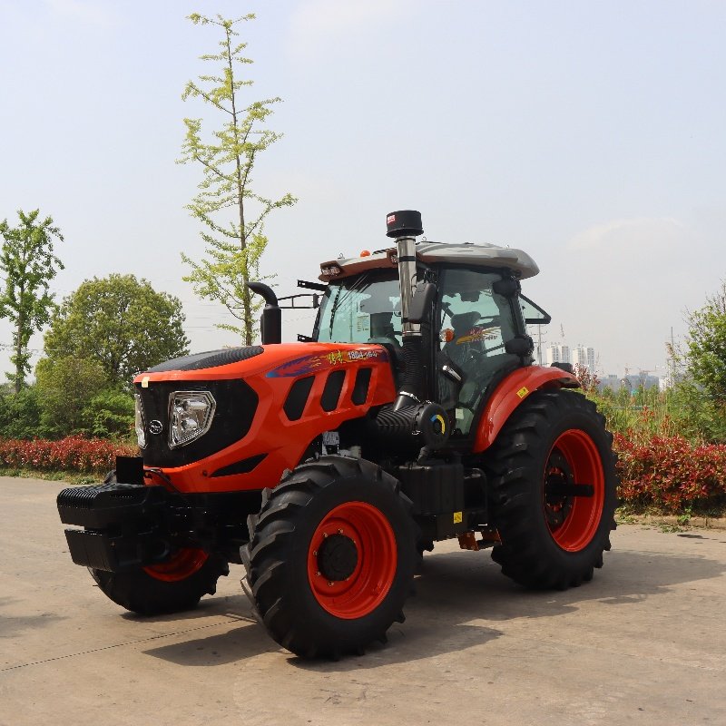 Weichai/yto Engine 4WD 180HP Wheel Agricultural Tractor Chinese Small/large Red Farmer Tractor