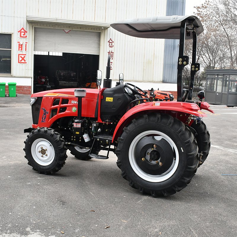 Agricultural Tractor Source Manufacturer 50HP 60HP 70HP High Quality Four-wheel Drive High Horsepower Mini Tractor