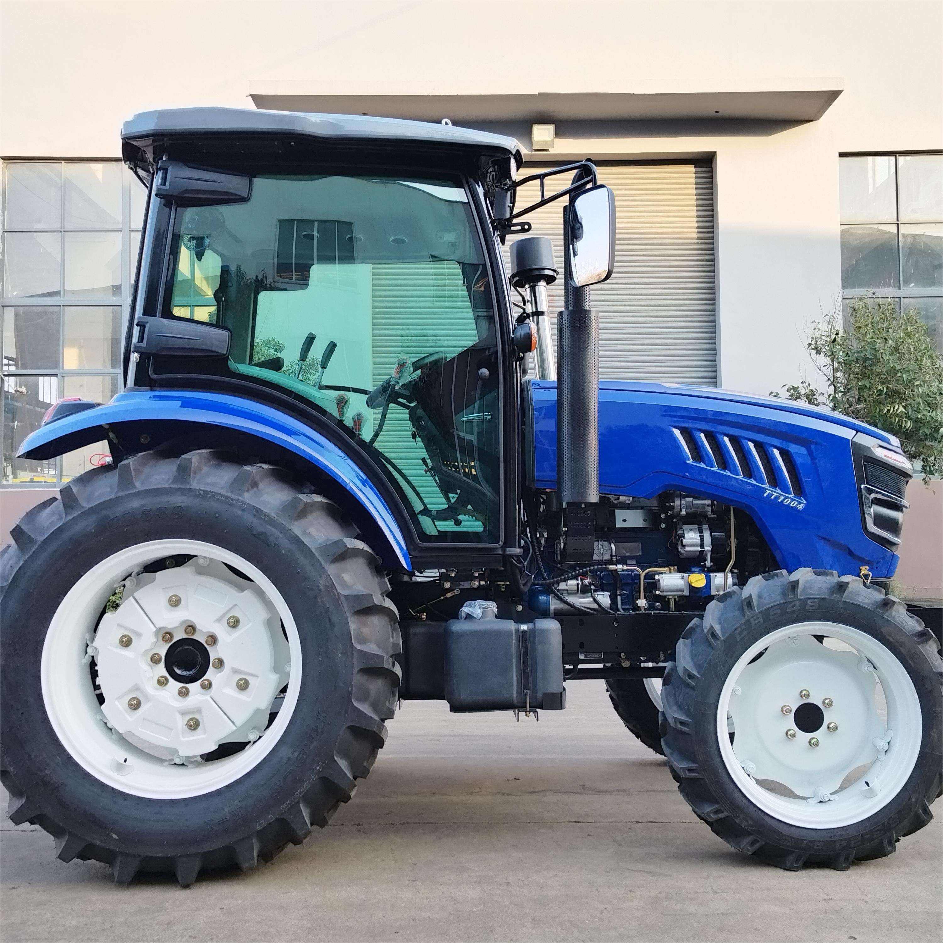 Chinese 4WD Tractor Agricultural Farm Tractors for Sale Cheapest Tractor Truck 50HP 80HP 100HP 140HP 180HP for Sale