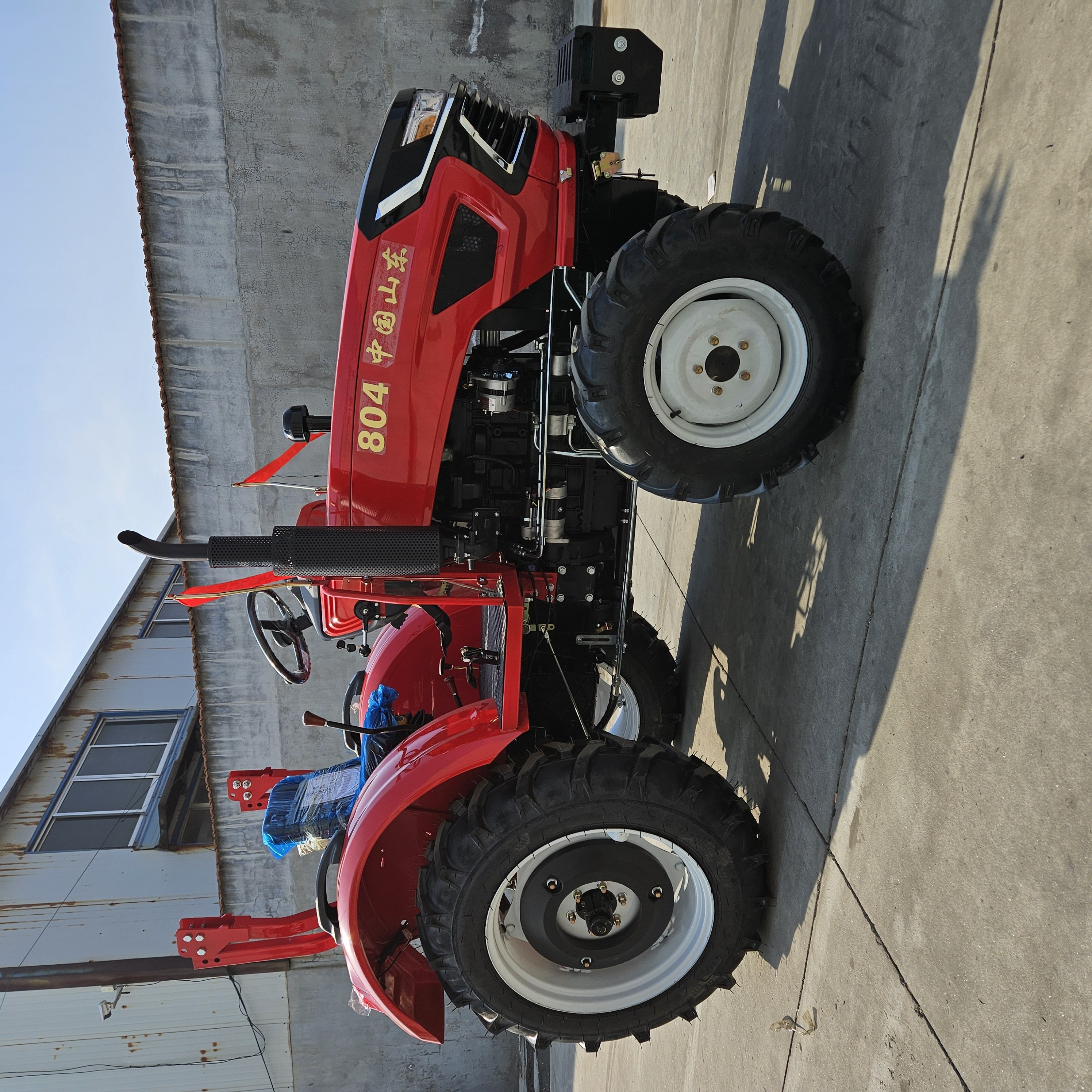Factory 4x4 Small Tractor Mini Tractor with Front Loader Backhoe Agricultural Tractor for Sale