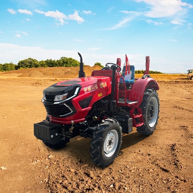 Factory 4x4 Small Tractor Mini Tractor with Front Loader Backhoe Agricultural Tractor for Sale