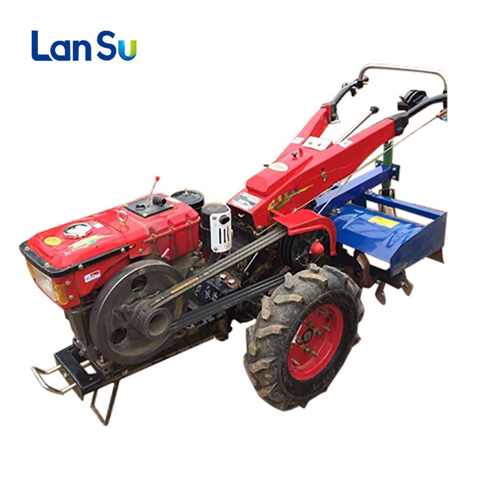 CE Farm Machinery Mini Farm Garden Agriculture Electric Tractor Hand Tractors Two Wheel Horse Tractor Power Tiller Walking