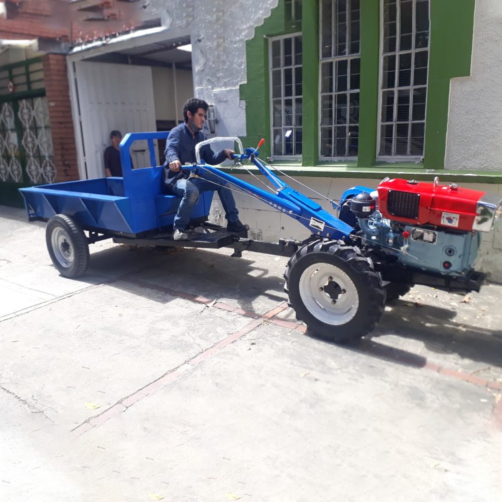 CE Farm Machinery Mini Farm Garden Agriculture Electric Tractor Hand Tractors Two Wheel Horse Tractor Power Tiller Walking